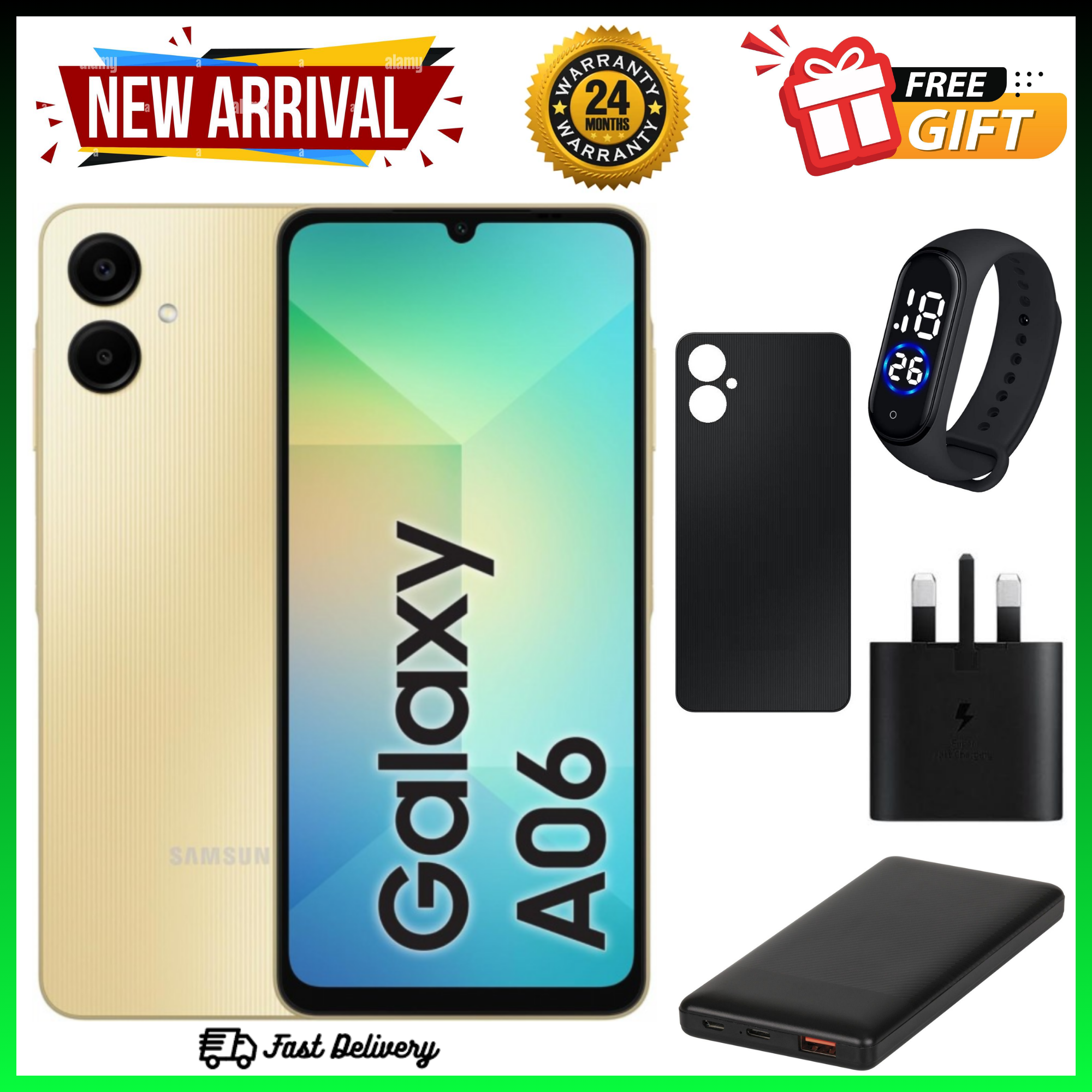 LIMITED DEALS🔥🔥🔥 BRAND NEW SAMSUNG A06 6.7 DISPLAY 4GB RAM + 64GB/128GB ROM 5000MAH SMARTPHONE DUAL SIM