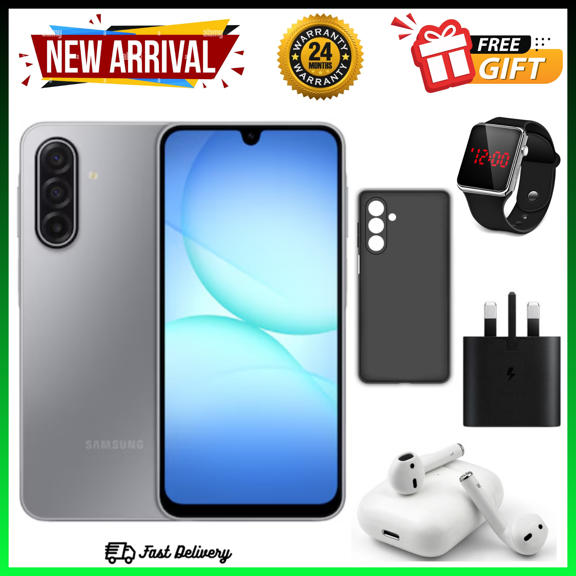 LIMITED OFFERS!!! BRAND NEW SAMSUNG GALAXY A17 128GB/256GB+4GB/6GB/8GB 6.7" Super AMOLED Display 50MP Triple Camera Android 15 IP54 Waterproof 5000mAh 25W Type-C Charge AI Smart Phones 
SKU ID: