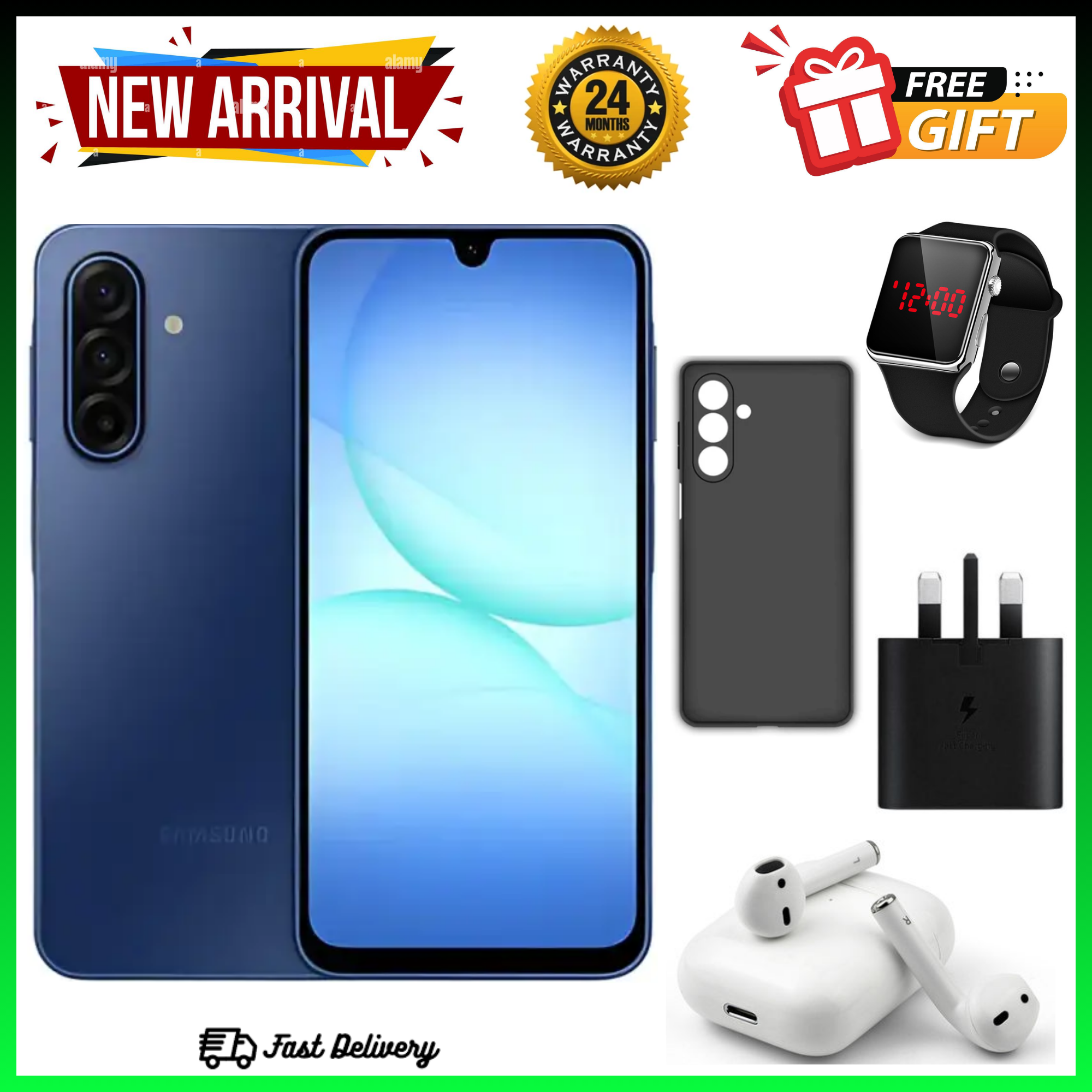 LIMITED OFFERS!!! BRAND NEW SAMSUNG GALAXY A17 128GB/256GB+4GB/6GB/8GB 6.7" Super AMOLED Display 50MP Triple Camera Android 15 IP54 Waterproof 5000mAh 25W Type-C Charge AI Smart Phones 
SKU ID: