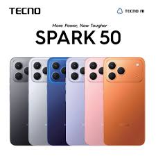 NEW ARRIVALS!!!! BRAND NEW TECNO SPARK 50 4G SMARTPHONE 128GB ROM+ 4GB RAM 6.78" INCH SCREEN 120Hz REFRESH RATE 6700mAh Battery 18W FAST CHARGING, 50MP CAMERA