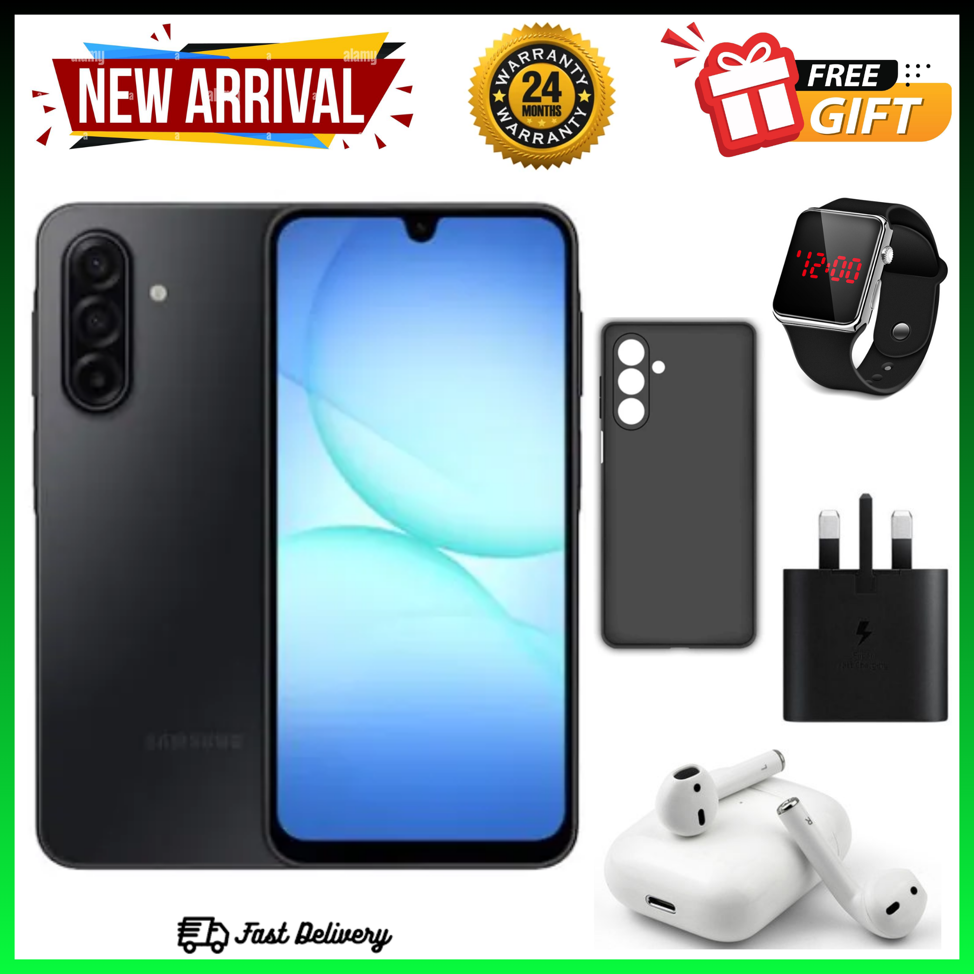 LIMITED OFFERS!!! BRAND NEW SAMSUNG GALAXY A17 128GB/256GB+4GB/6GB/8GB 6.7" Super AMOLED Display 50MP Triple Camera Android 15 IP54 Waterproof 5000mAh 25W Type-C Charge AI Smart Phones 
SKU ID: