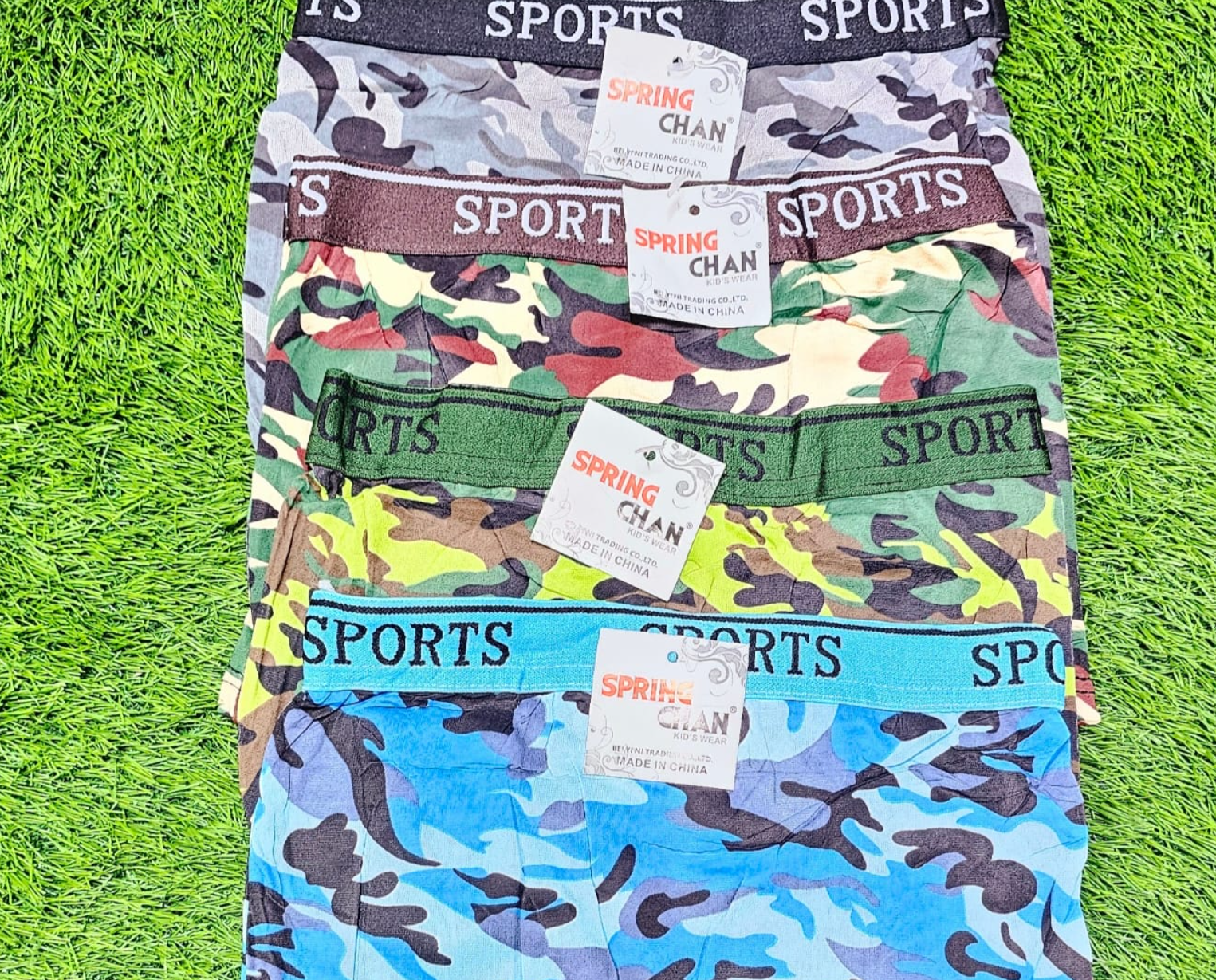 6 PCS Boys Camouflage Boxer Briefs– Soft Breathable Kids Underwear | Stretch Comfort Shorts