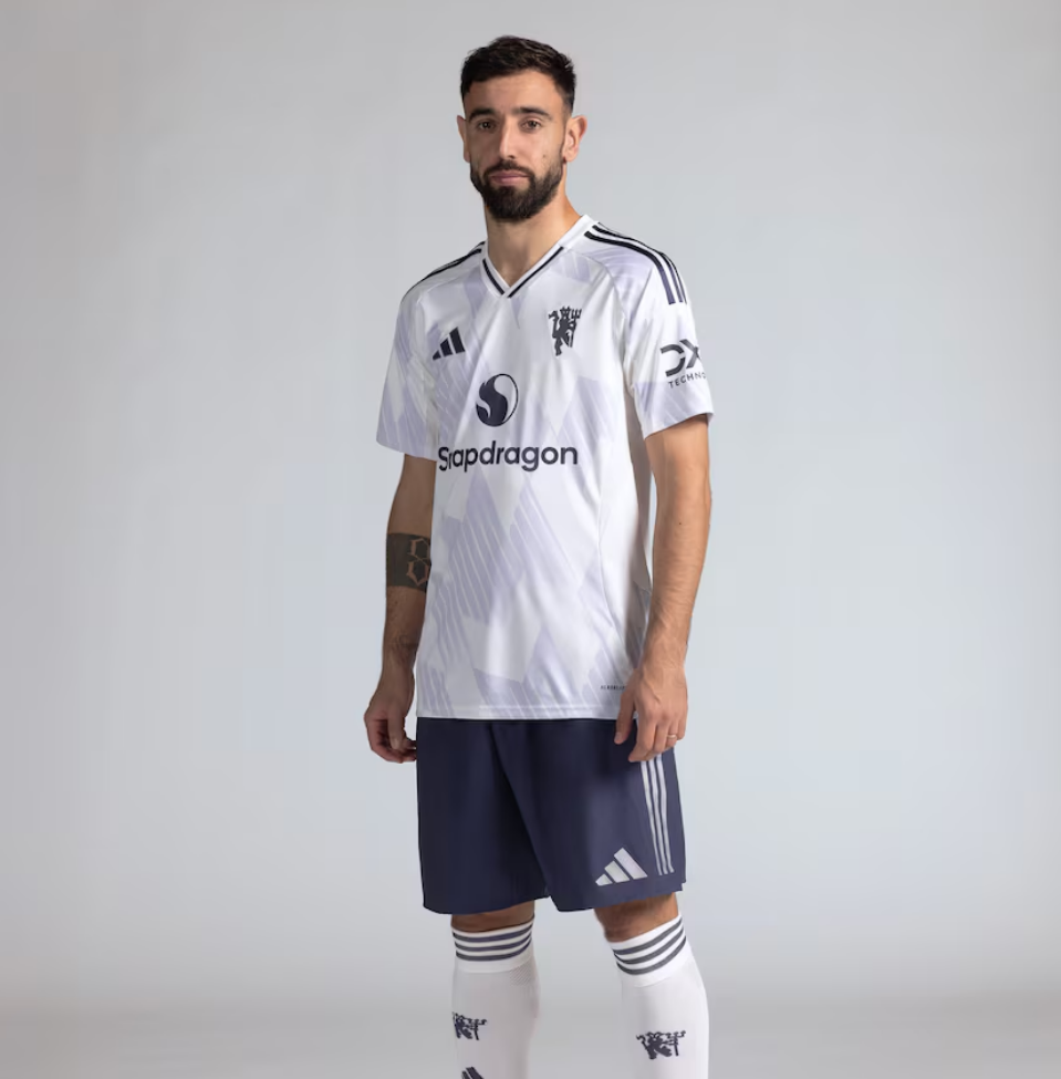 Manchester United 2025/26 White  Kit Jersey – Men’s Football Shirt | Limited Offer End Season Sale