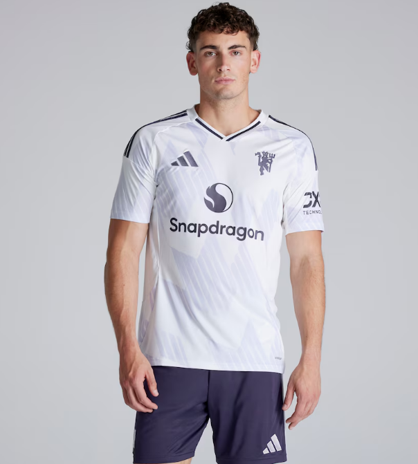 Manchester United 2025/26 White  Kit Jersey – Men’s Football Shirt | Limited Offer End Season Sale