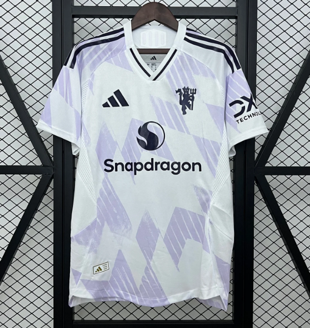 Manchester United 2025/26 White  Kit Jersey – Men’s Football Shirt | Limited Offer End Season Sale