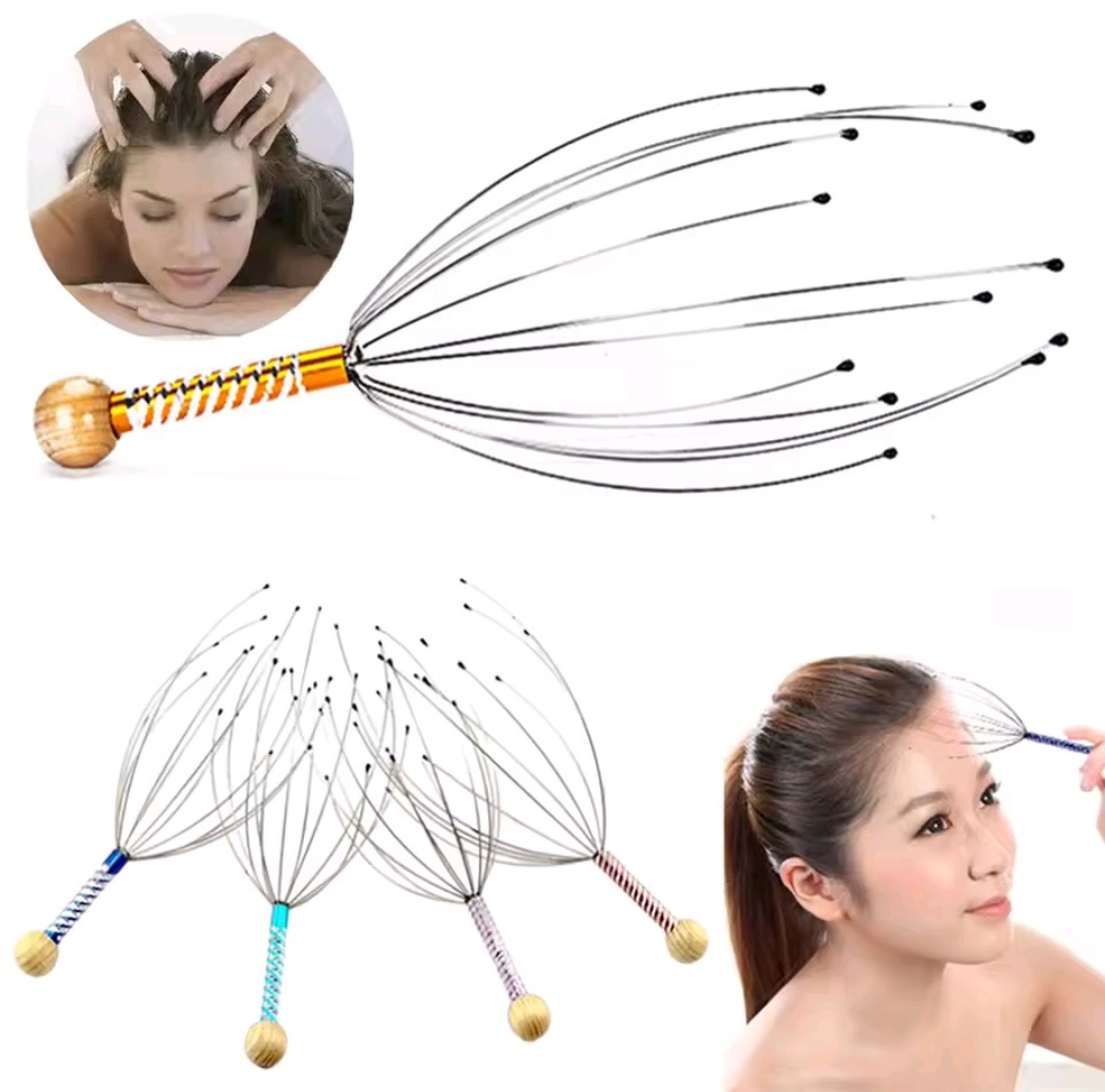 NEW ARRIVAL  Claw Massager Body Massager Head Scalp Neck Stress Release Massage Tens Pain Relief Head Care