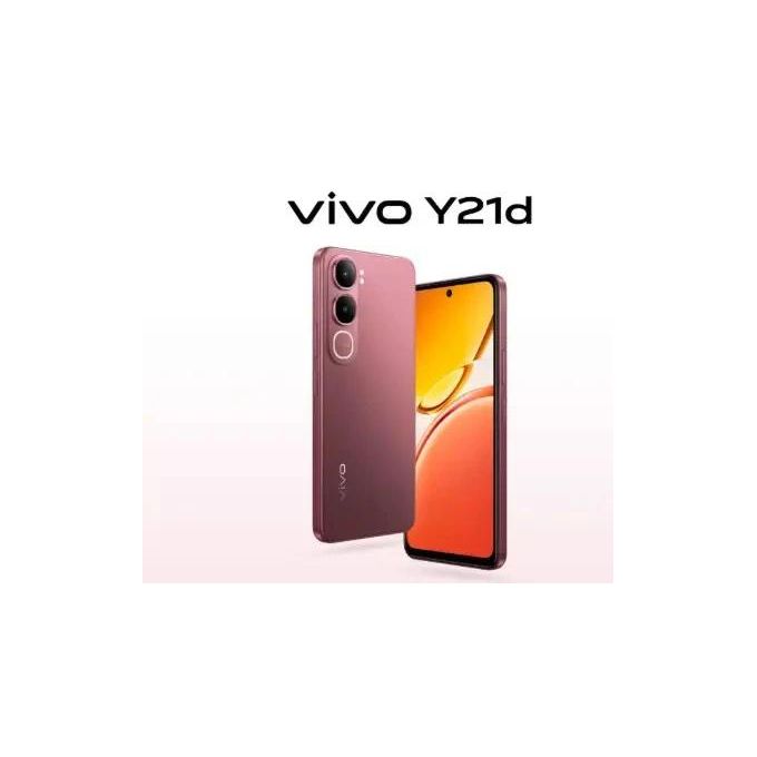 Vivo Y21d 6GB+128GB 6.68’’ 90Hz IPS Display 50MP Dual Rear Camera 8MP Front 6500mAh Battery 44W Fast Charge IP68 & IP69+ Water & Dust Resistant Side Fingerprint Unlock Dual Sim Android 15