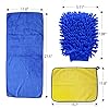 Car Wash Cleaning Gloves Super Microfiber Towel Chenille