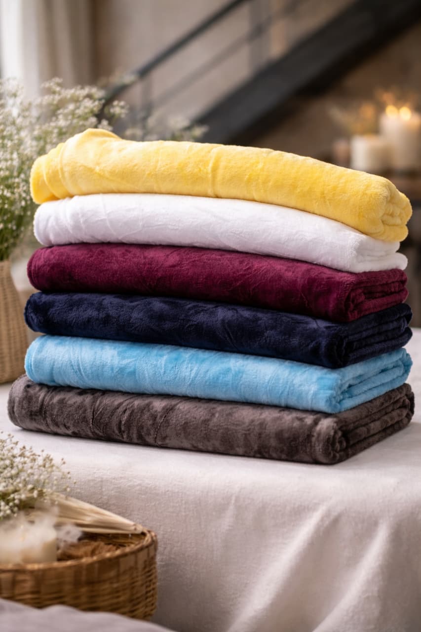 HIGH SELLING!!! Soft Single ply Velvet Blanket 5X8 Stylish soft blanket Warm and heavy blanket Classic Fade resistant Quality🔥🔥✔✔