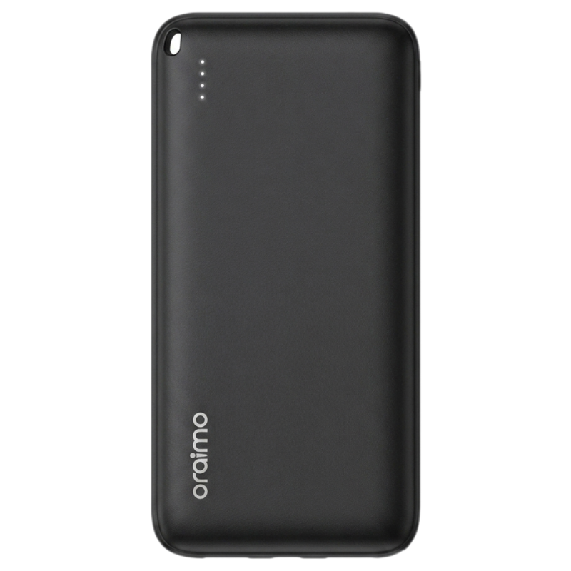 Oraimo 10000mAh Slim Power Bank 15W Fast Charging Portable External Battery for Smartphones Smart Phones Laptops Tablets Accessories Triple Output Type-C Fast Charge Pocket Friendly PowerBank