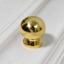 1035 Series Round Ball Cabinet Knobs - 10 Pack Luxury Gold and Silver Drawer Pulls, Decorative Metal Furniture Handles for Kitchen Cupboards, Wardrobes, Dressers & Office Desk Hardware, 25mm Diameter.