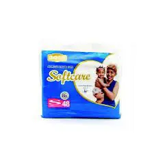 Softcare Gold Premium Baby Diapers - Ultra Absorbent Pants/Taped Style, All Sizes Available: Small (S), Medium (M), Large (L), XL - High Quality Soft Care Gold (Pack of 40/44/48/52 Pieces)
