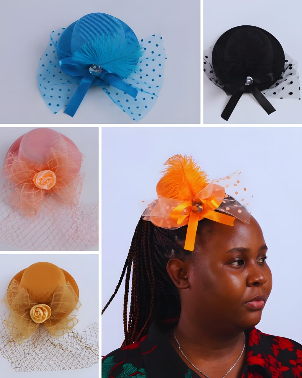 🔥 STUNNING FASCINATORS 🔥TURN HEADS AND OWN THE MOMENT WITH THESE ELEGANT, EYE-CATCHING HEADPIECES MADE FOR TRUE STYLE QUEENS 👑✨DESIGNED TO ADD A TOUCH OF GLAMOUR AND SOPHISTICATION, FASCINATORS