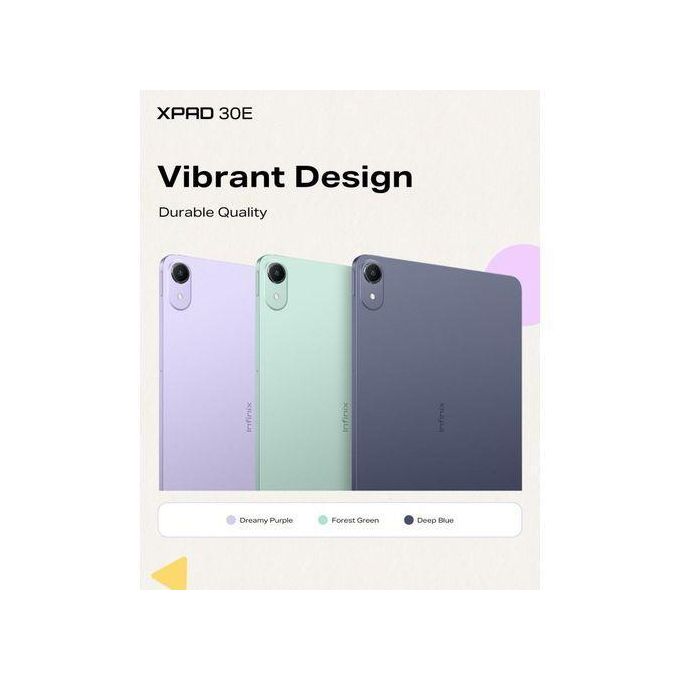 [NEW ARRIVAL ] INFINIX XPAD 30E X1102B 4GB RAM+128GB ROM, 11-inch Full HD'4G LTE Android 15,7,000mAh battery, Android 15 with XOS 15, Access over 120,000 learning resources.
