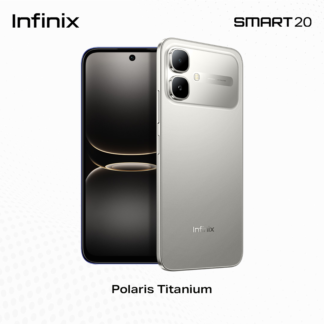[NEW ARRIVAL] Infinix Smart 20 128GB ROM + 8GB RAM (4+4GB) 6.78" IPS LCD 120Hz  Refresh rate Display Dual SIM 8MP Camera 5200mAh Battery 15W Fingerprint Unlock IP64 Rated Android 16.