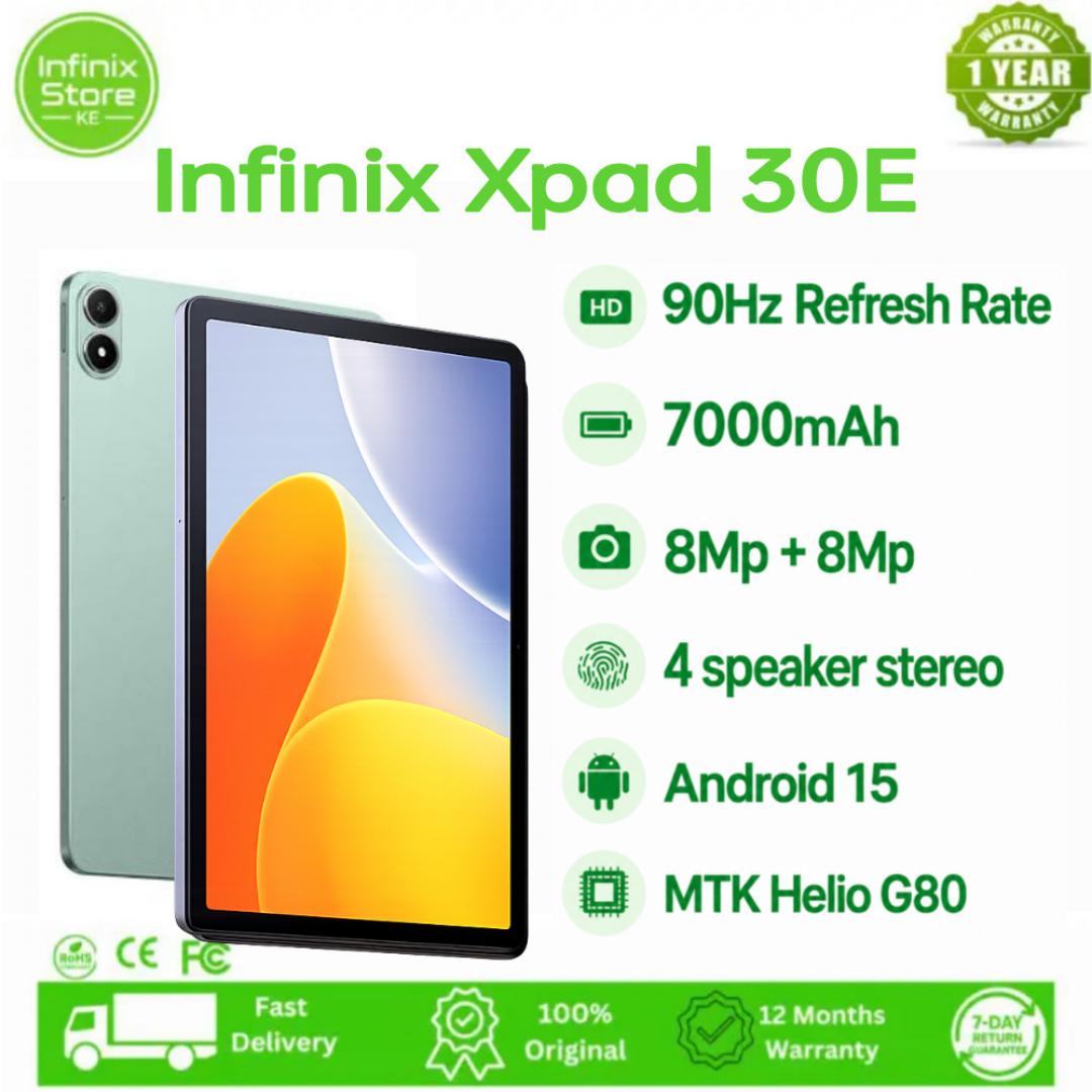 [NEW ARRIVAL ] INFINIX XPAD 30E X1102B 4GB RAM+128GB ROM, 11-inch Full HD'4G LTE Android 15,7,000mAh battery, Android 15 with XOS 15, Access over 120,000 learning resources.