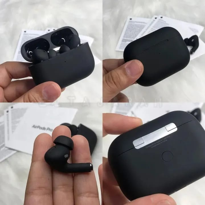 TWS Airpods Bluetooth Headsets Wireless Pods Pro Earpods Earphones -Black