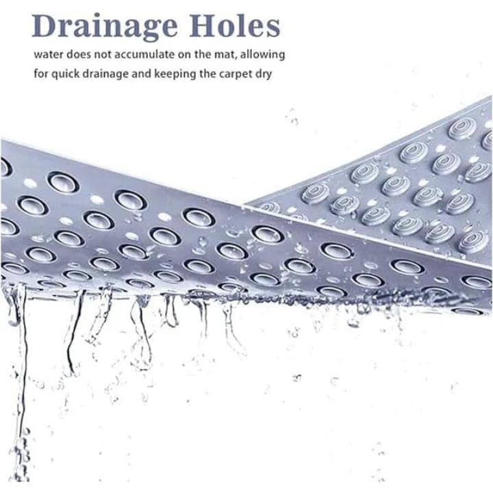 (50 by 80 cm) Anti-Slip Bathroom Mats+Foot Massage Bristles