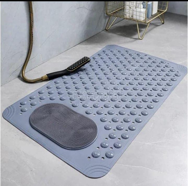(50 by 80 cm) Anti-Slip Bathroom Mats+Foot Massage Bristles