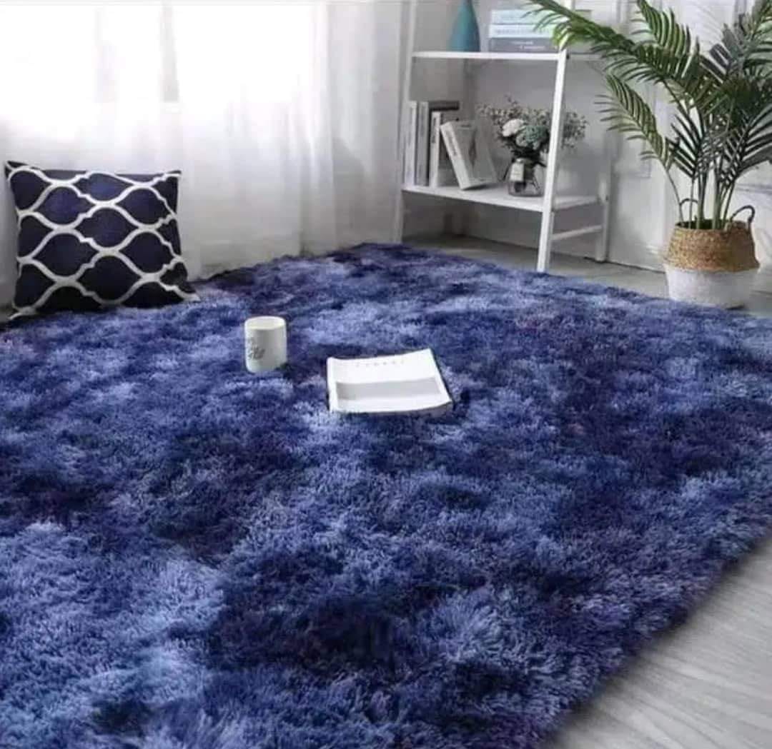 {Anniversary Deal} Soft 5 BY 8 Fluffy Carpets Indoor Plush Area Rugs for Living Room Bedroom Anti-Skid