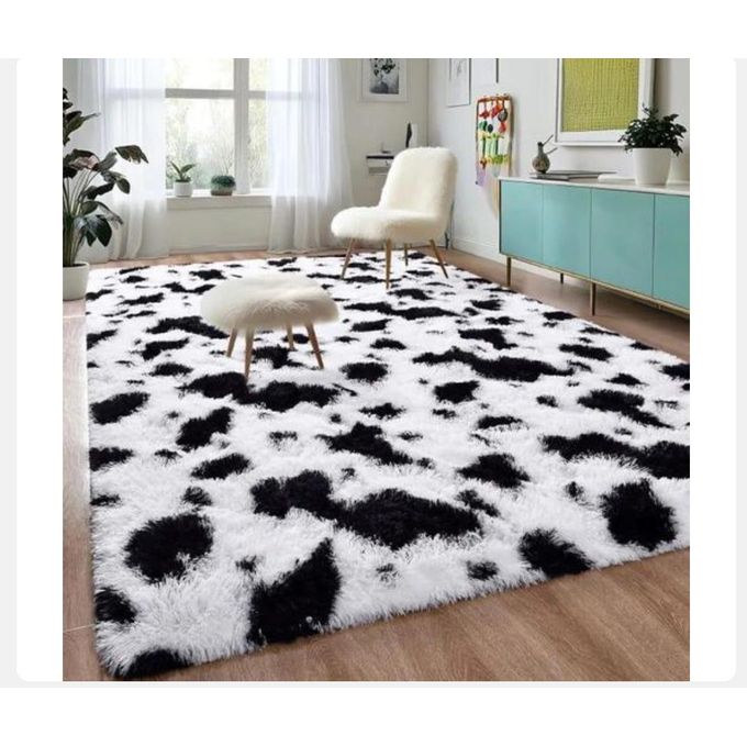 {Anniversary Deal} Soft 5 BY 8 Fluffy Carpets Indoor Plush Area Rugs for Living Room Bedroom Anti-Skid