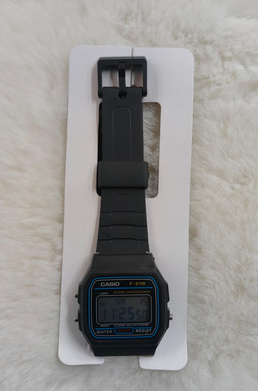 Casio Vintage Digital Silver-Tone Watch | Iconic A158W Retro Design