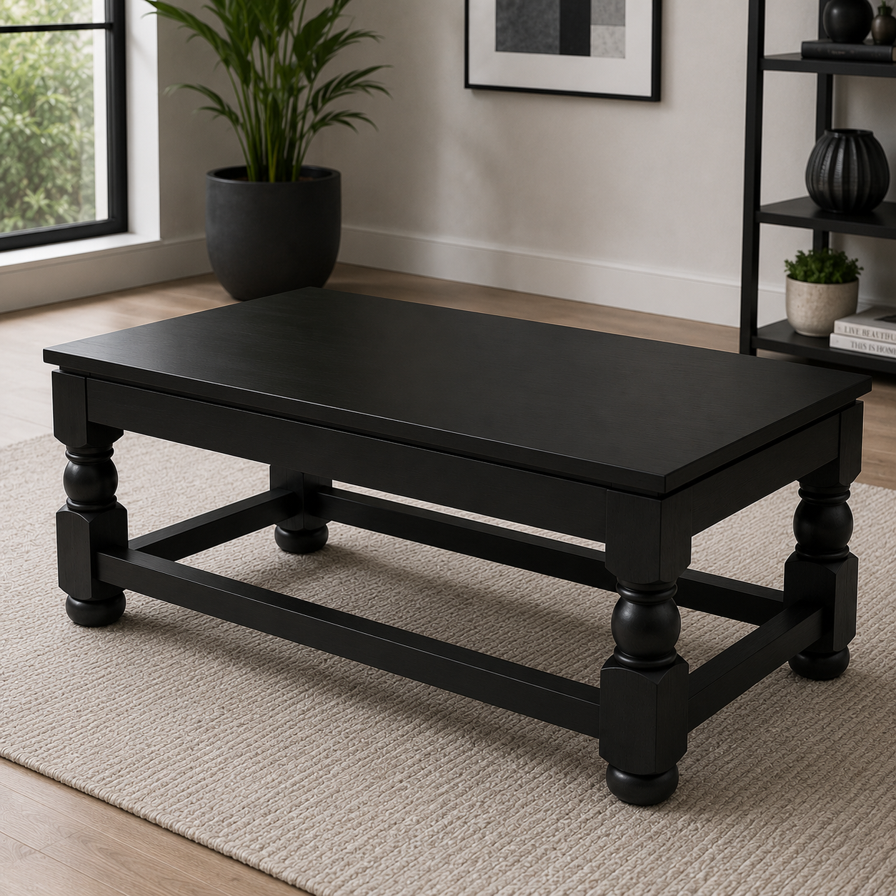 36 x 20 x 17 in Strong Hardwood Made Table