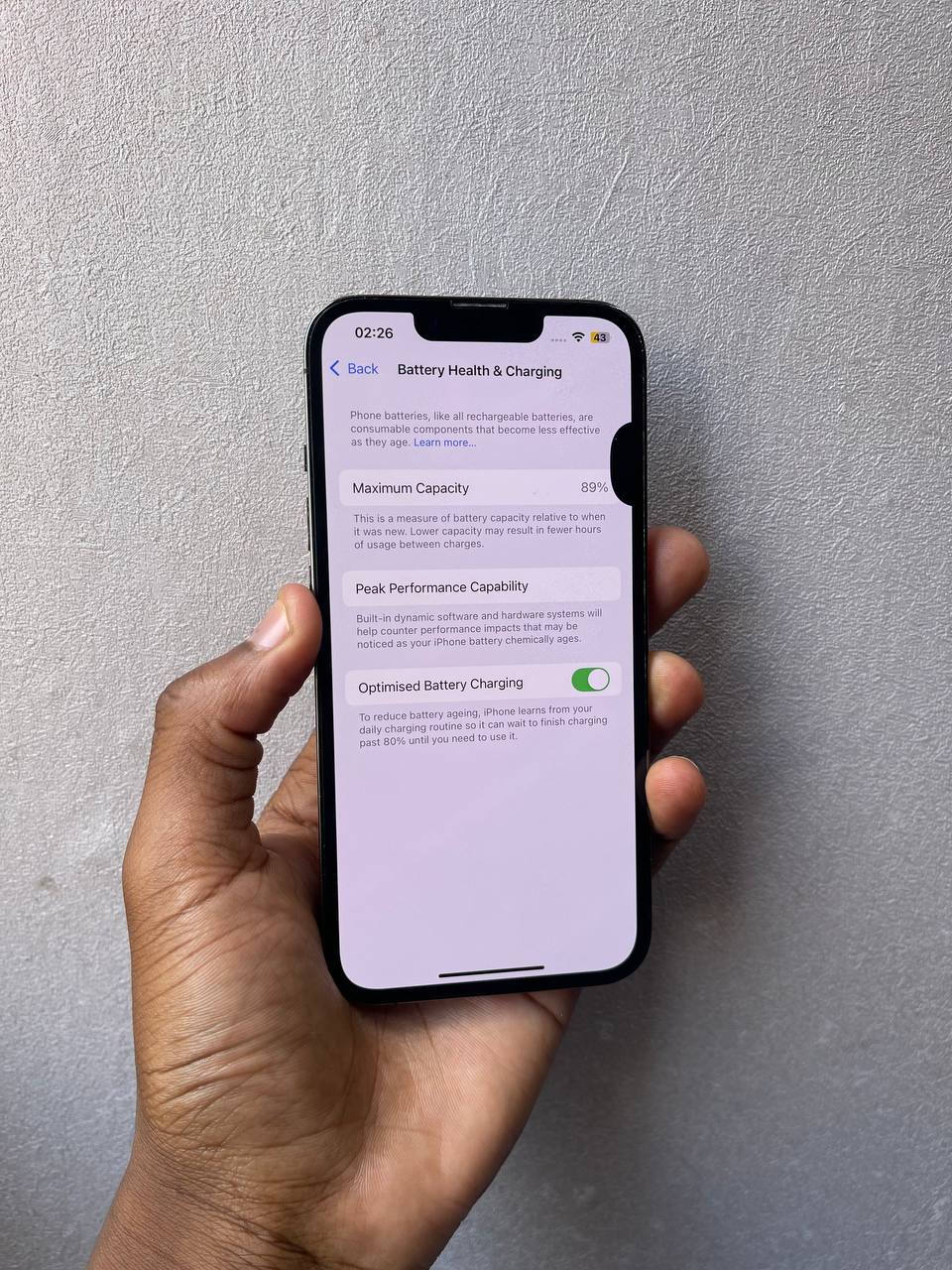 IPHONE 13 Pro IN EXCELLENT CONDITION, FULLY FUNCTIONAL WITH STRONG PERFORMANCE AND PREMIUM BUILD; MINOR BLACK SPOT ON SCREEN THAT DOES NOT AFFECT USABILITY OR OVERALL EXPERIENCE