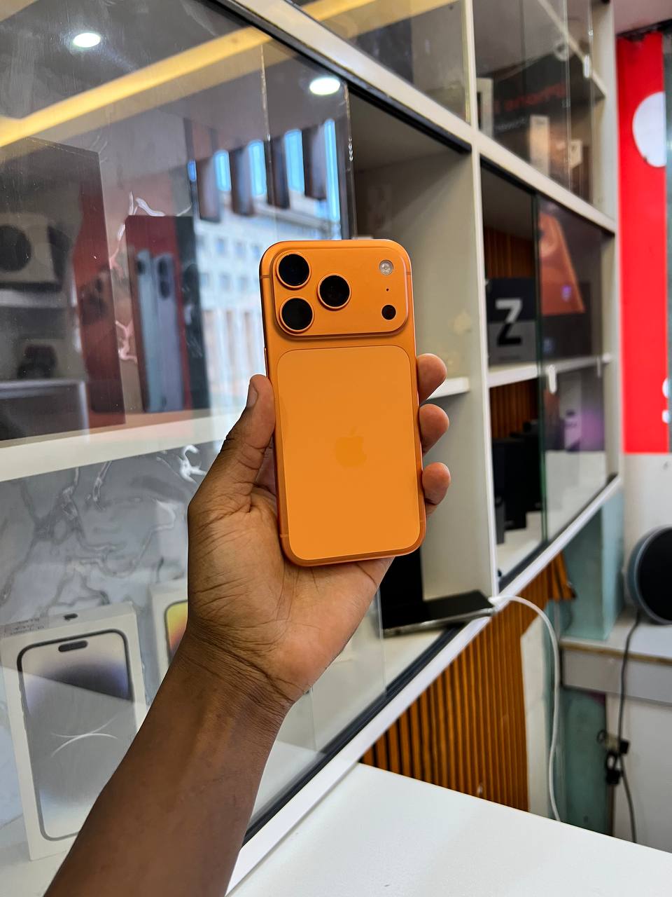 IPHONE 17 PRO — PREMIUM DESIGN, SUPER-FAST A19 PRO CHIP, 120HZ DISPLAY, PRO CAMERA SYSTEM, LONG BATTERY LIFE, TITANIUM BUILD, AMAZING GAMING, 5G SPEED, AI FEATURES, AND PROFESSIONAL-QUALITY PHOTOS & V