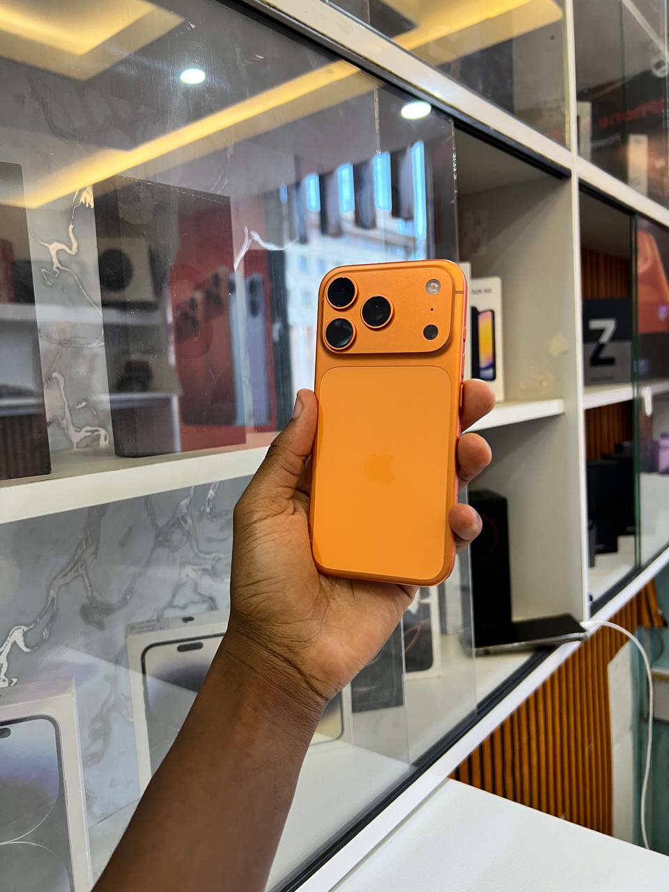 IPHONE 17 PRO — PREMIUM DESIGN, SUPER-FAST A19 PRO CHIP, 120HZ DISPLAY, PRO CAMERA SYSTEM, LONG BATTERY LIFE, TITANIUM BUILD, AMAZING GAMING, 5G SPEED, AI FEATURES, AND PROFESSIONAL-QUALITY PHOTOS & V