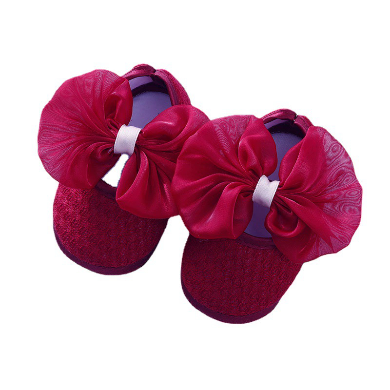 Baby shoes, newborn baby shoes, 0-1 year old children's shoes, soft soled princess shoes, 3-6-9 month walking shoes