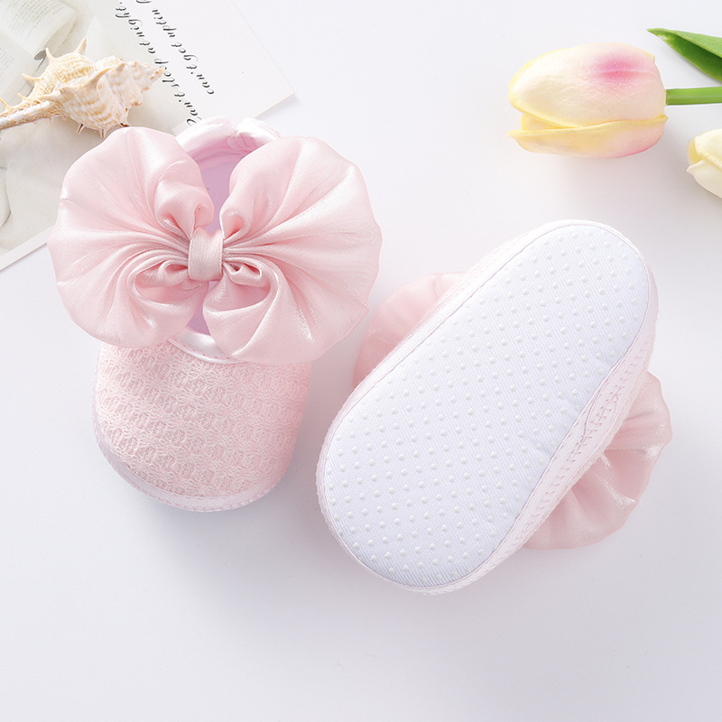 Baby shoes, newborn baby shoes, 0-1 year old children's shoes, soft soled princess shoes, 3-6-9 month walking shoes