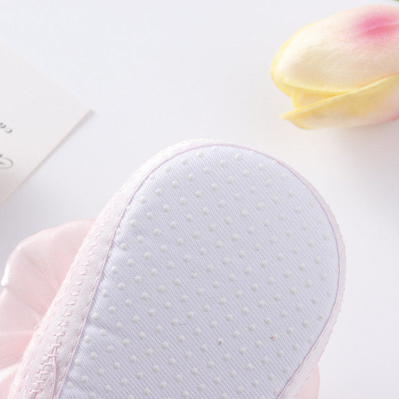 Baby shoes, newborn baby shoes, 0-1 year old children's shoes, soft soled princess shoes, 3-6-9 month walking shoes