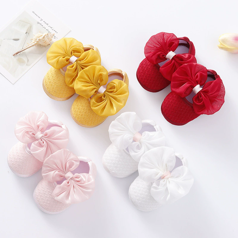 Baby shoes, newborn baby shoes, 0-1 year old children's shoes, soft soled princess shoes, 3-6-9 month walking shoes