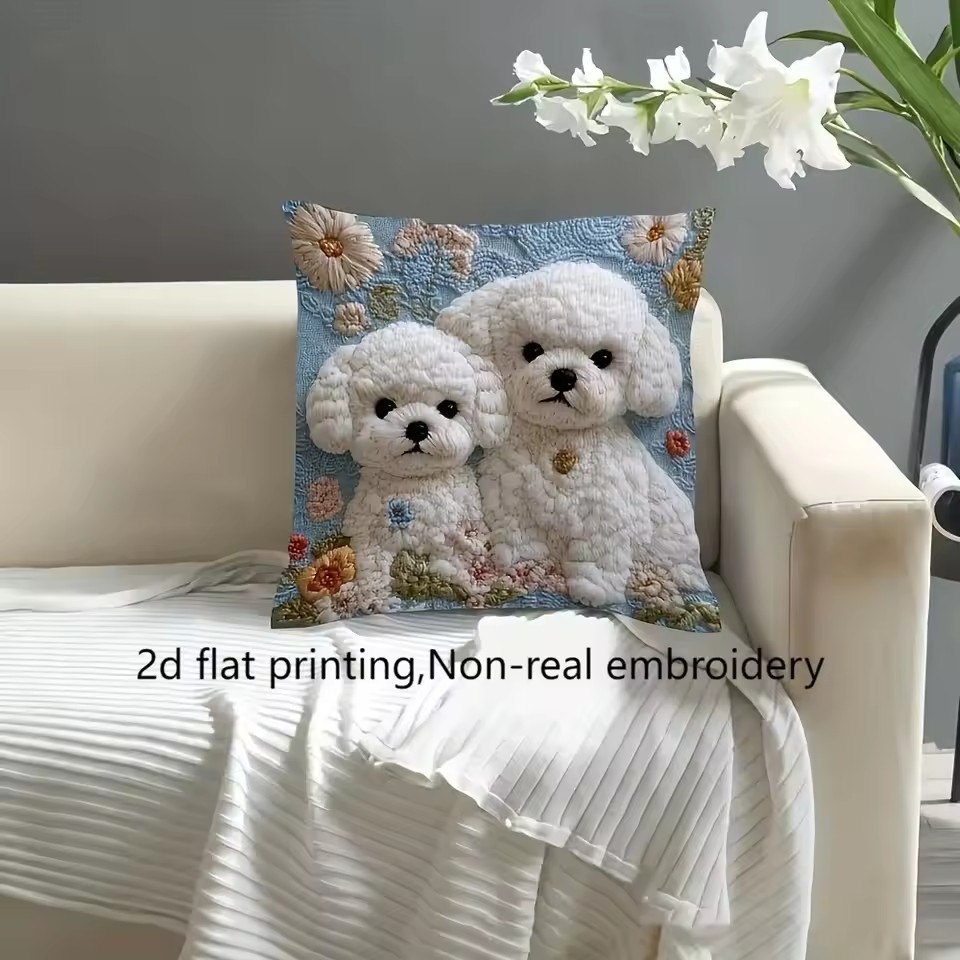 Cute Book Cat Party Cushion Cover Decor Cartoon Animal Pillowcase Printing Cojines Polyester Pillow Case for Sofa Home 45x45cm