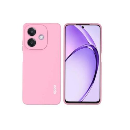 Oppo A3X Soft Silicone Protective Cover – Shockproof Slim Phone Case, Black, Blue, Lilac and Pink