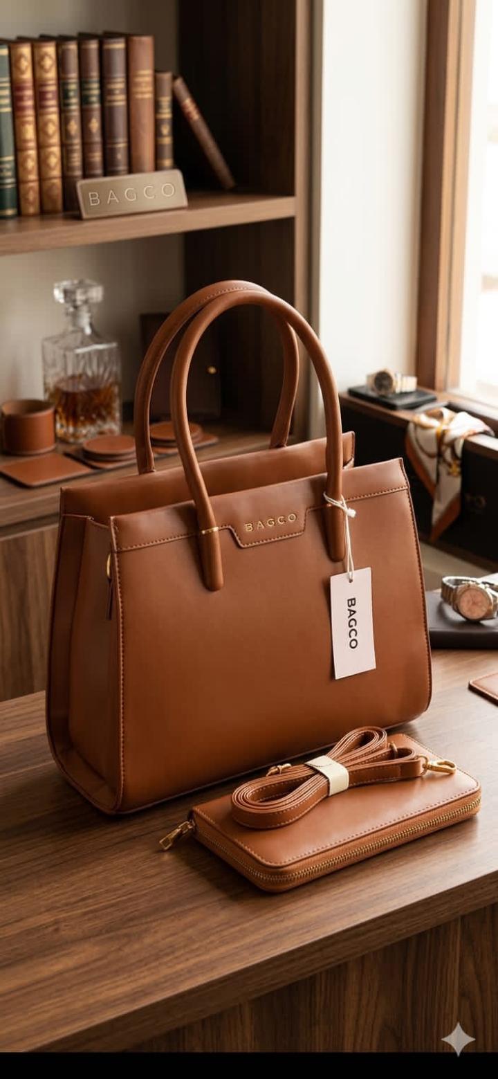 luxury red handbag set displayed in what looks like a high-end boutique or showroom.