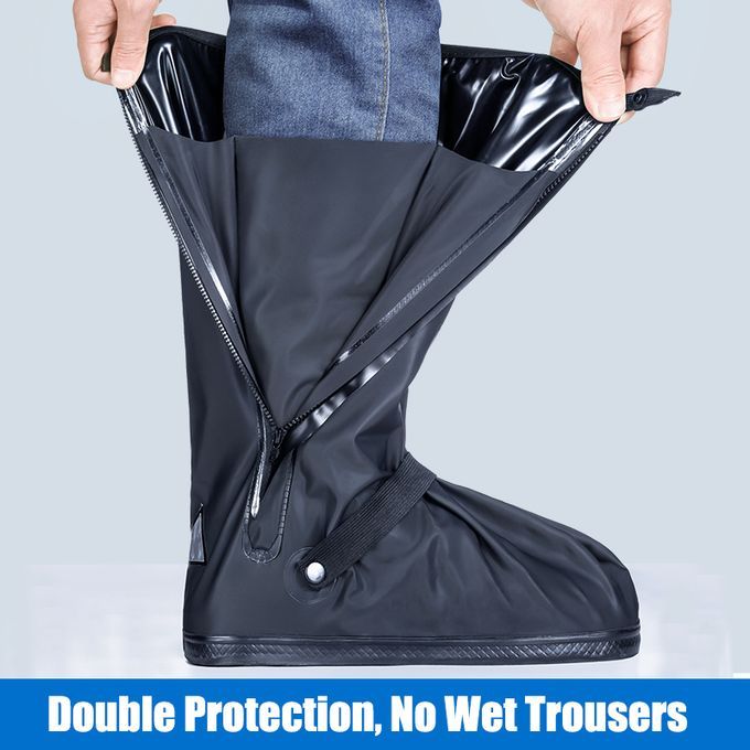 Rain Proof Shoe Cover  Men And Women Antifreeze Waterproof Rain Boot S -3XL