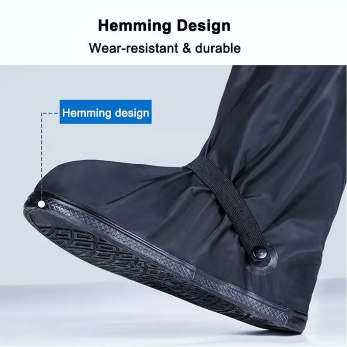 Rain Proof Shoe Cover  Men And Women Antifreeze Waterproof Rain Boot S -3XL
