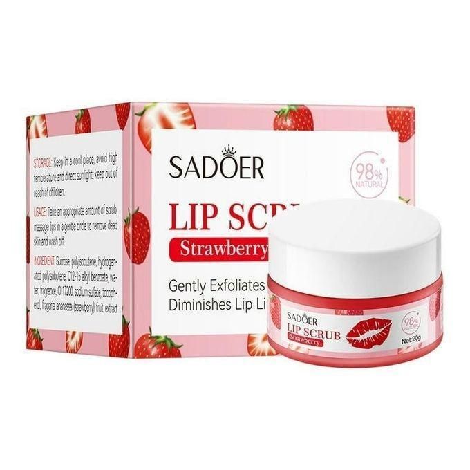 Lip Scrub Moisturizing Exfoliating for Dry Lips  Lip Scrub Remove Dark Lips Scrub Gentle Lip Exfoliator for Smooth and Brighter Lips