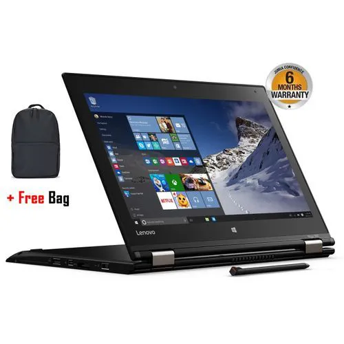 HOT DEALS Refurbished Lenovo ThinkPad Yoga 380 X360 Convertible Intel Core i5 8th Gen 8GB RAM 256GB SSD 14 Inches FHD Multi-Touch Display With ThinkPad Stylus Pen+ FREE BAG