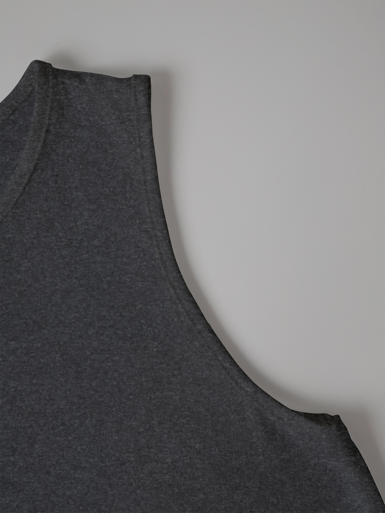 Vintage Wildflower Botanical Print Tank Top for Women - Casual Sleeveless Crew Neck Aesthetic Floral Graphic Tee, Dark Grey  Plus Size Tank Top