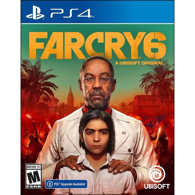 Brand New Original Far Cry 6 PS4 Game Disc | Genuine PlayStation 4 Blu Ray Game Disk | Action | Adventure | Open World | Shooter | Offline & Online Gaming for Sony PS4 Console Kenya