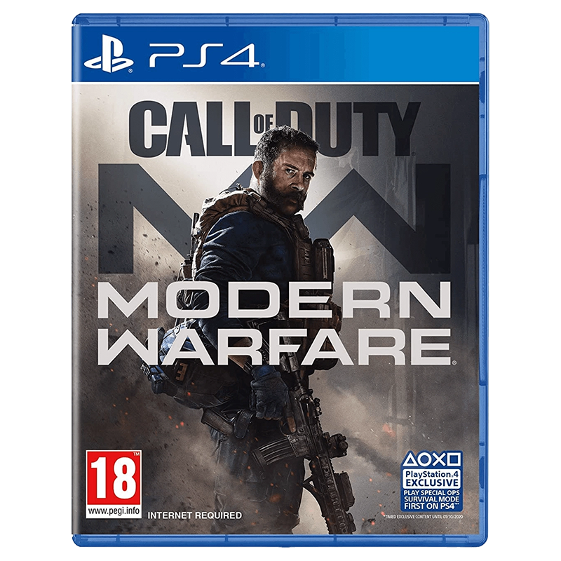 BRAND NEW Original PS4 Call of Duty Modern Warfare Game Disc | COD MW Physical Game Disk for PlayStation 4 Console | Action Shooter Campaign | Multiplayer Warfare Game Kenya