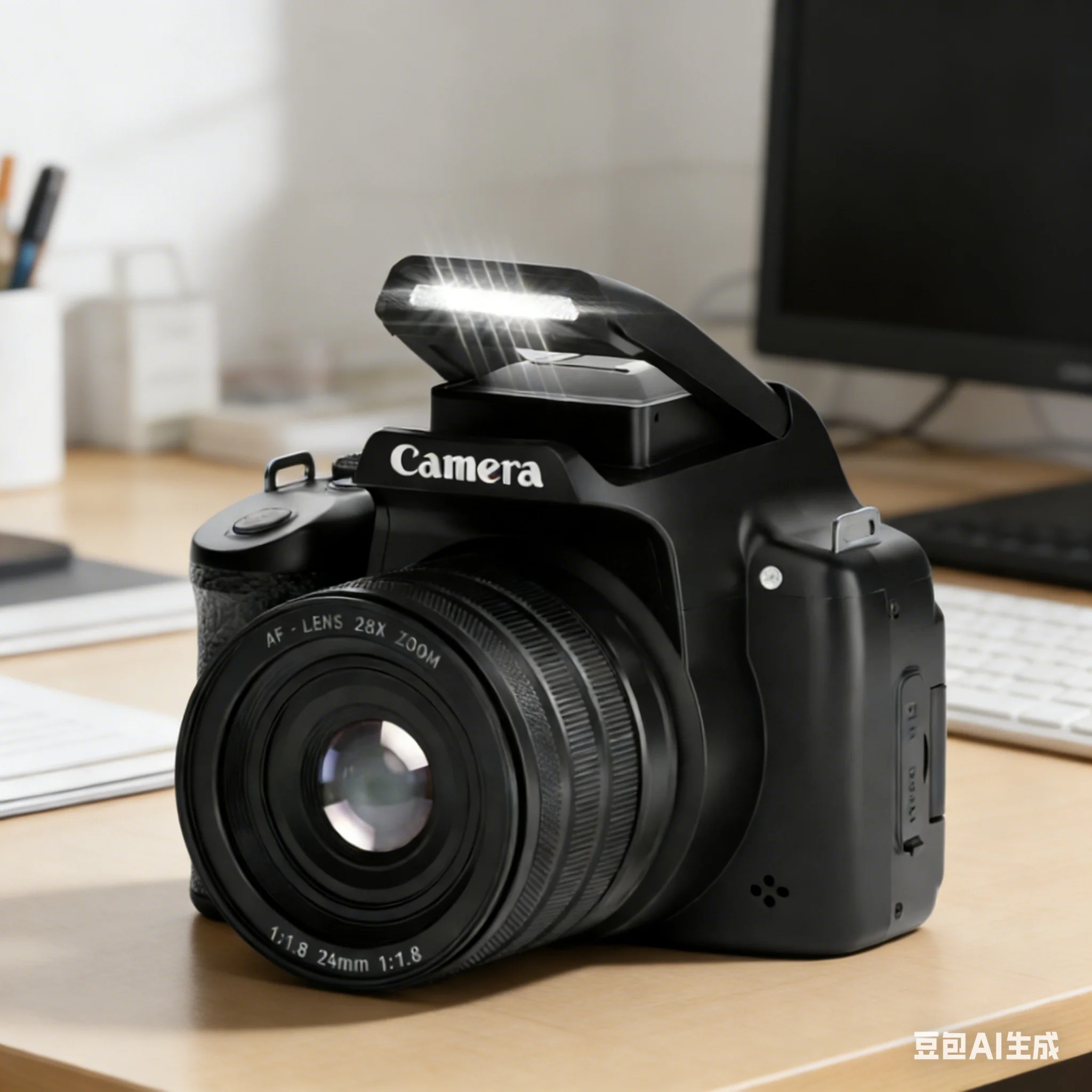 【Bantu Box】DC207 68MP Digital Camera With 28X Zoom & 4K Video High Definition DSLR Digital Camera For Vlogging Photography Accessories