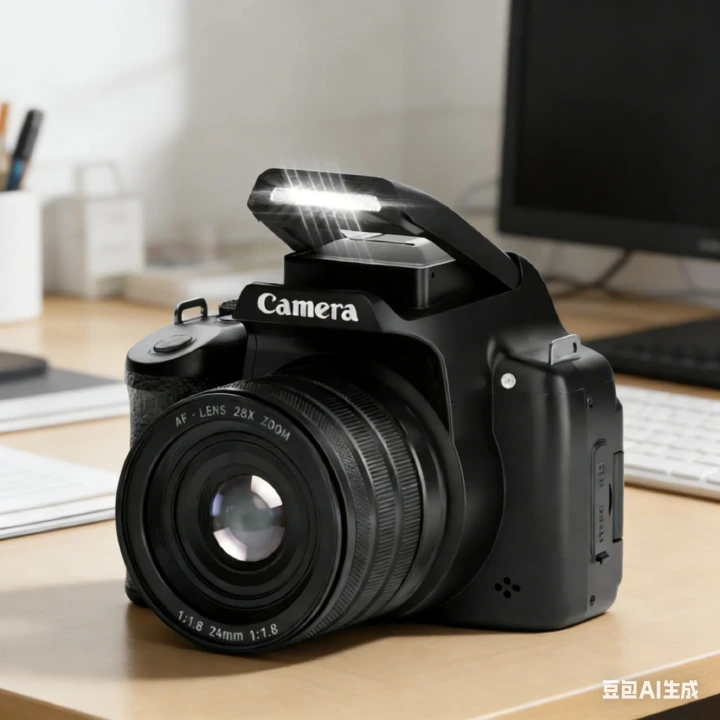 【Bantu Box】DC207 68MP Digital Camera With 28X Zoom & 4K Video High Definition DSLR Digital Camera For Vlogging Photography Accessories