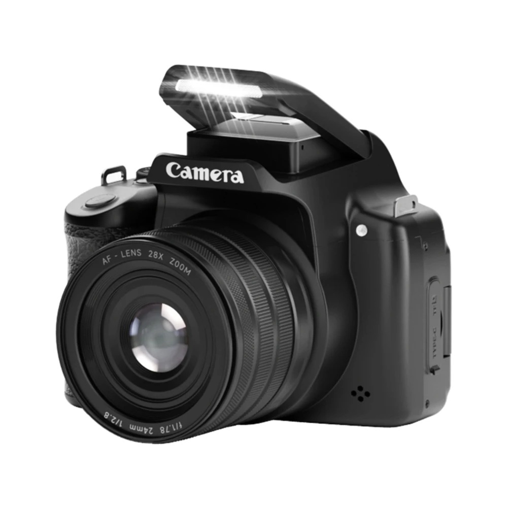 【Bantu Box】DC207 68MP Digital Camera With 28X Zoom & 4K Video High Definition DSLR Digital Camera For Vlogging Photography Accessories