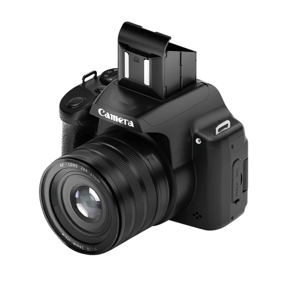 【Bantu Box】DC207 68MP Digital Camera With 28X Zoom & 4K Video High Definition DSLR Digital Camera For Vlogging Photography Accessories