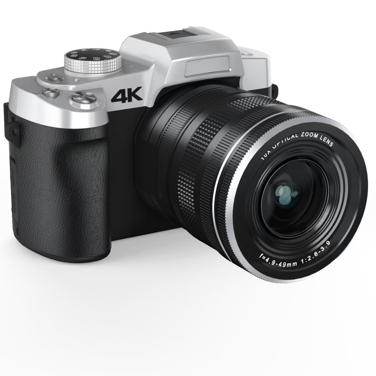 【Bantu Box】WD09-18X  75MP Digital Camera for Photography & Video, 4K VloggingCamera with 3inch Touch Flip Screen &18X Digital Zoom, AutofocusCompact