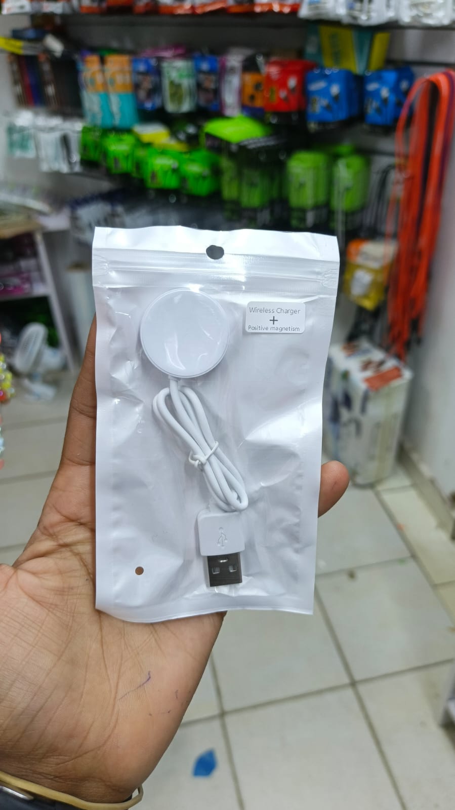 Universal Smartwatch Charger – Magnetic USB Charging Cable Compatible with Smart Watches